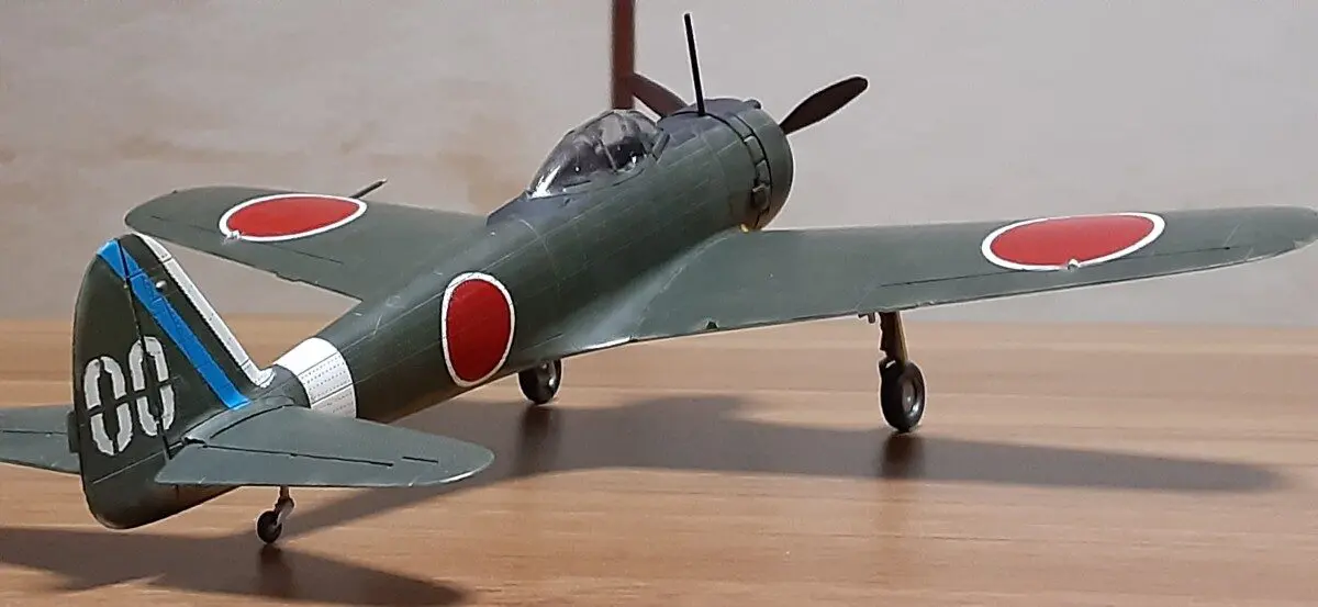 オオタキ1/48 中島(現スバル富士重工) 陸軍 一式戦闘機 隼2型乙
