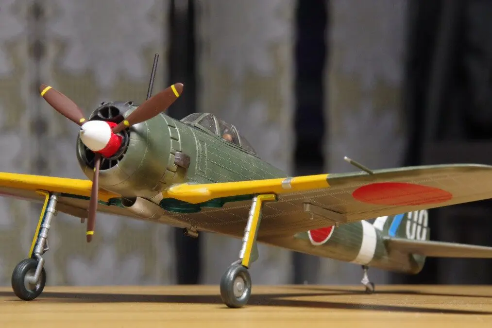 オオタキ1/48 中島(現スバル富士重工) 陸軍 一式戦闘機 隼2型乙